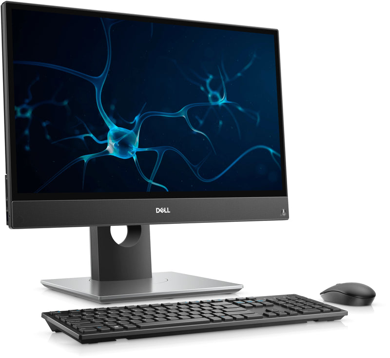 DELL OptiPlex 3280 All-in-One PC, 21.5" FHD Display, Intel Core i5-10500T, 8 GB RAM, 256 GB SSD